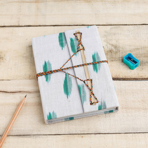  Fabric Cover Handmade Paper Notebook with Thread Lock 