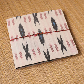 Pochampally ikat fabric cover handmade paper photo album (9