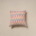 Pochampally ikat weave cushion cover 09 - handcrafted