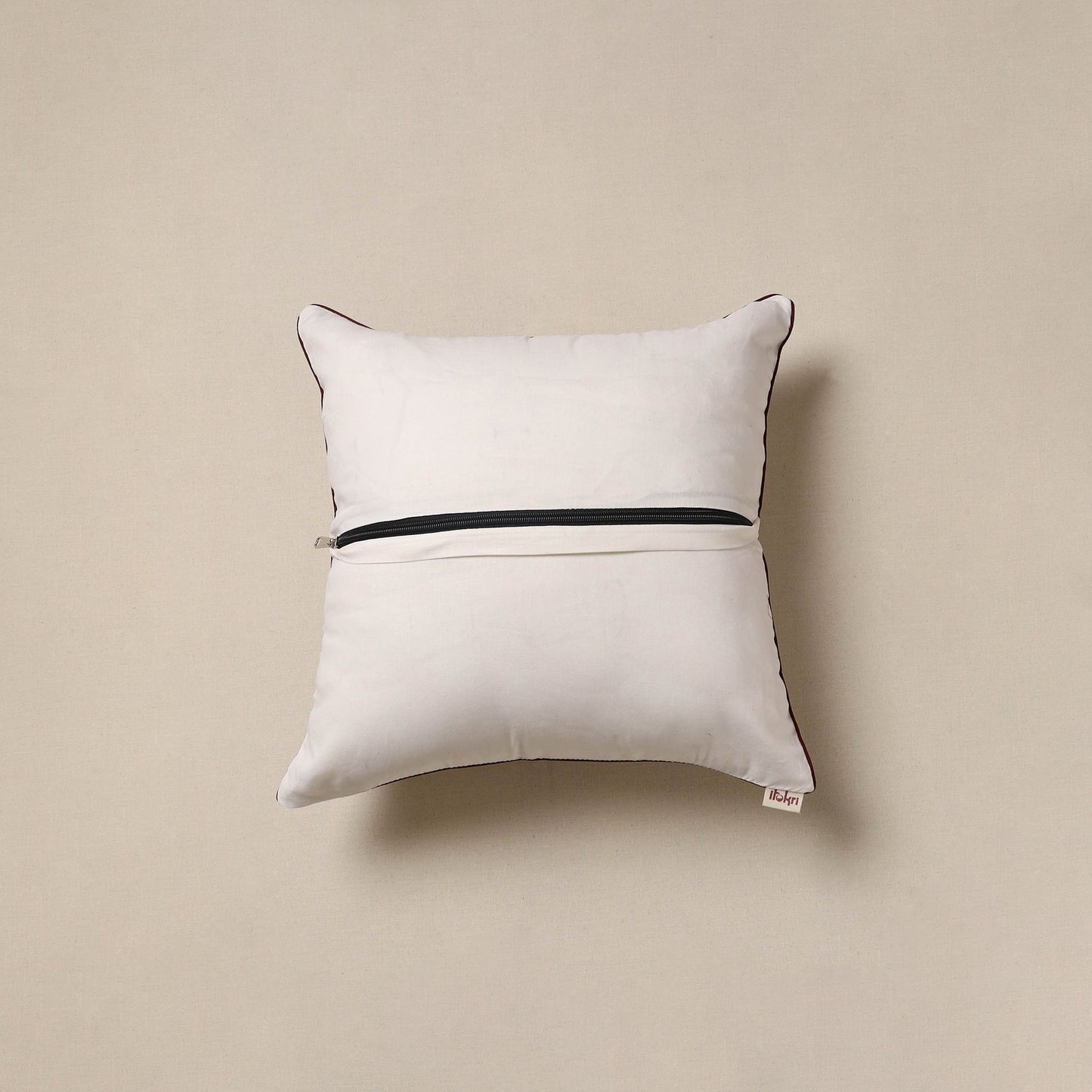 Pochampally ikat weave cushion cover 15 - handcrafted