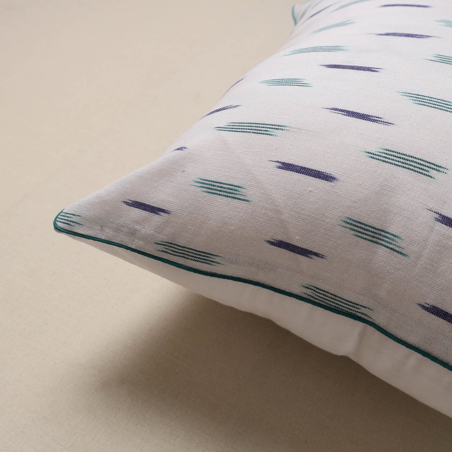 Pochampally ikat weave cushion cover 30 - handcrafted