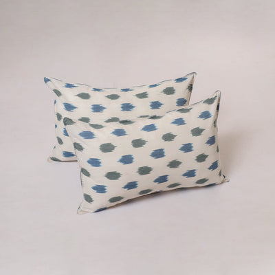 Pochampally ikat weave pillow cover (set of 2) 13
