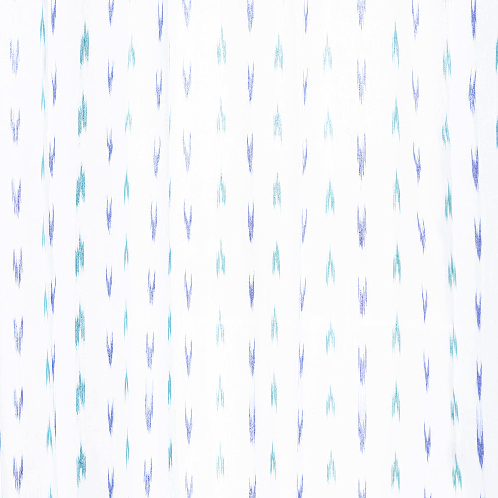 Buy Pochampally Ikat Weave Pure Cotton Fabric Door Curtain Online at iTokri.com