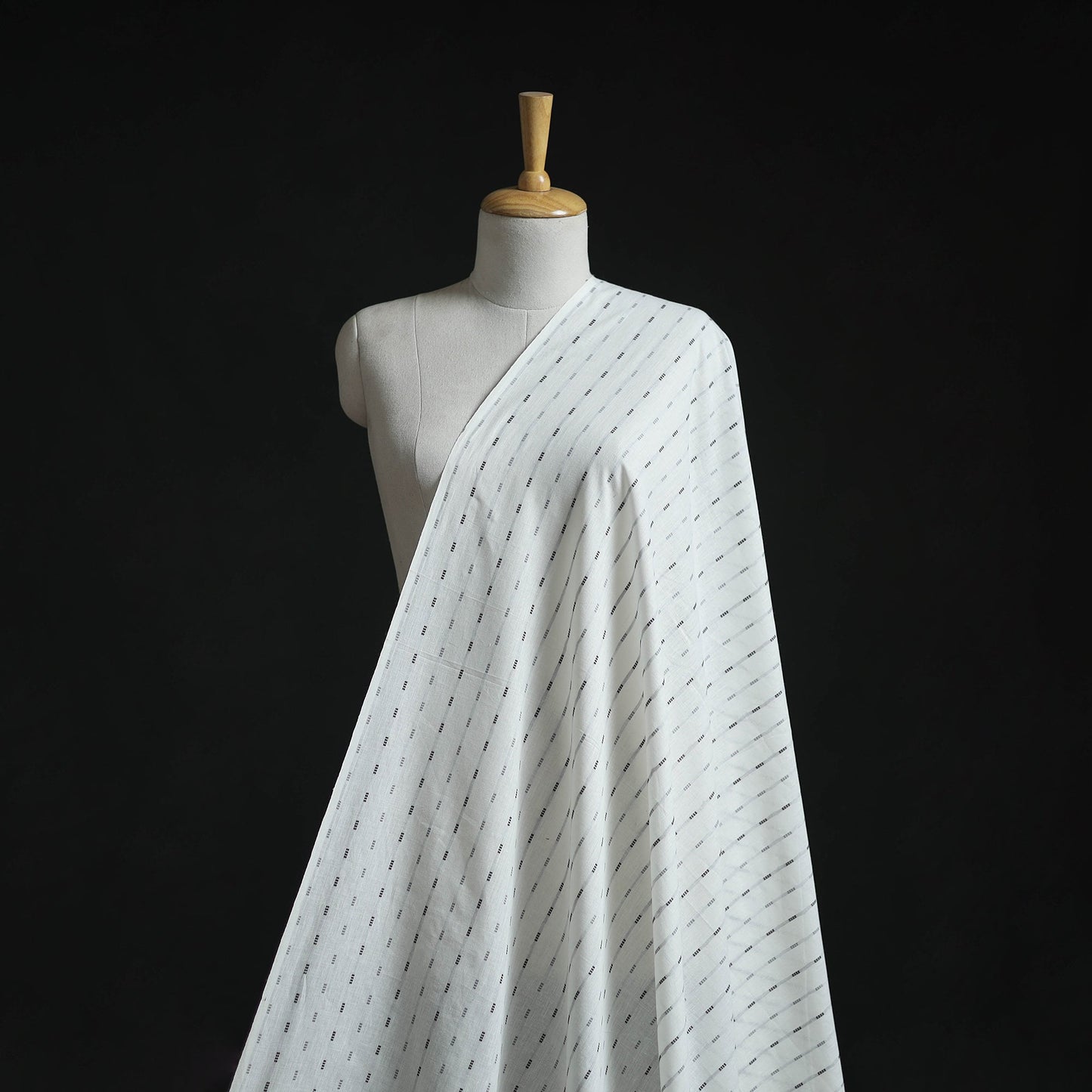 Prewashed cotton jacquard fabric 11 - handcrafted