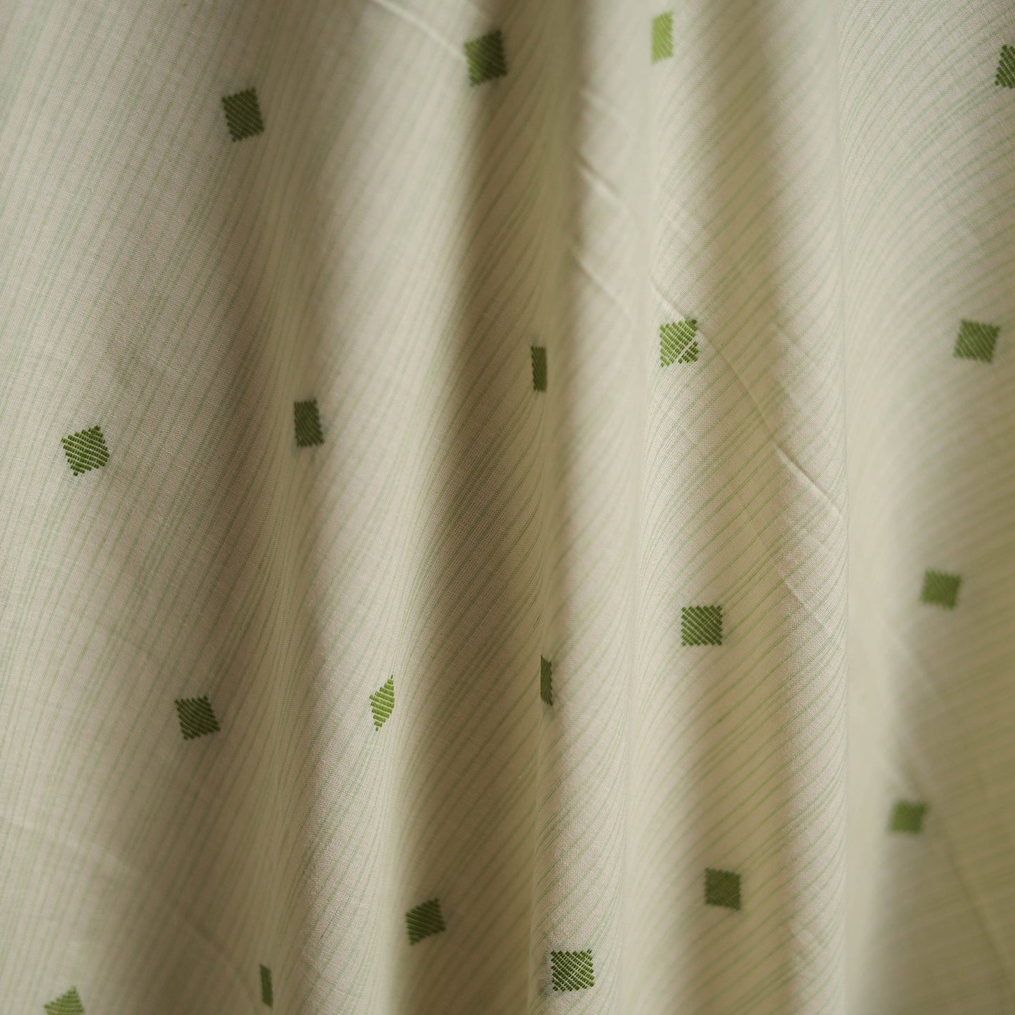 Prewashed cotton jacquard fabric 29 - handcrafted