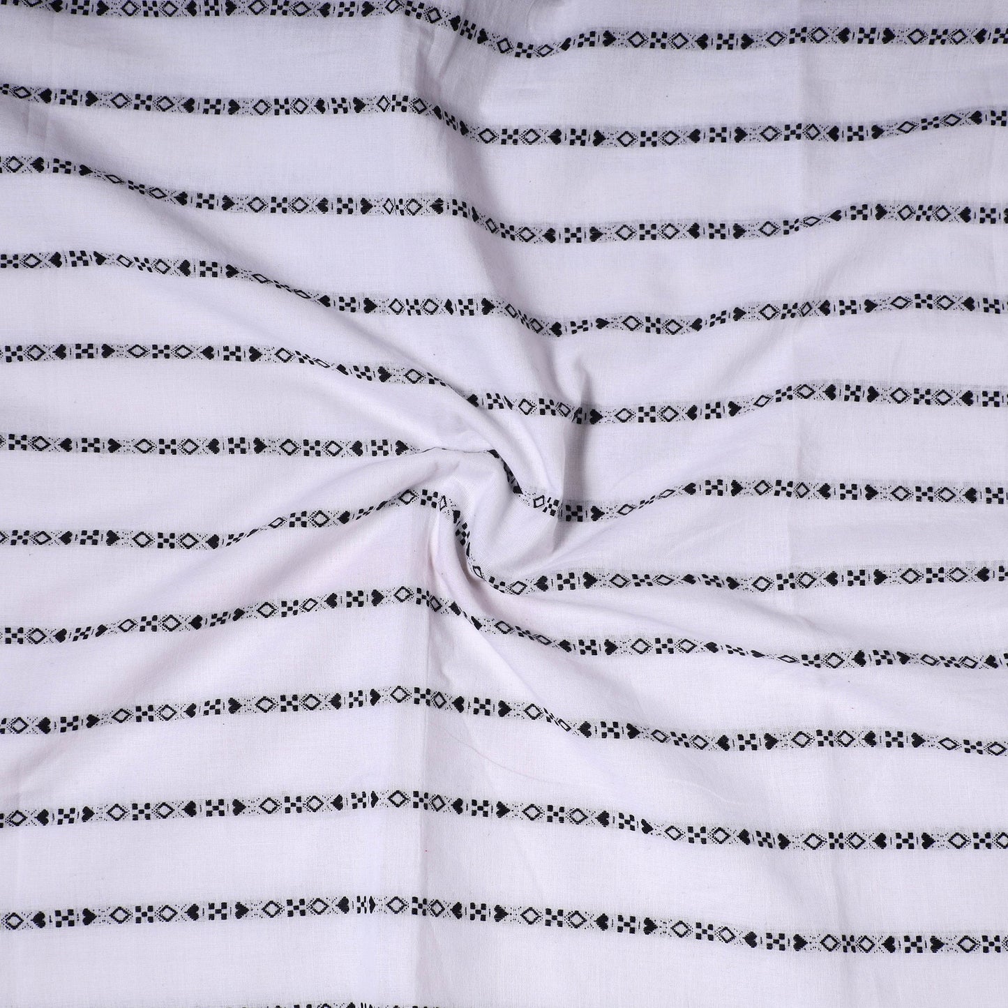 Prewashed cotton jacquard precut fabric (1.4 meter) 105
