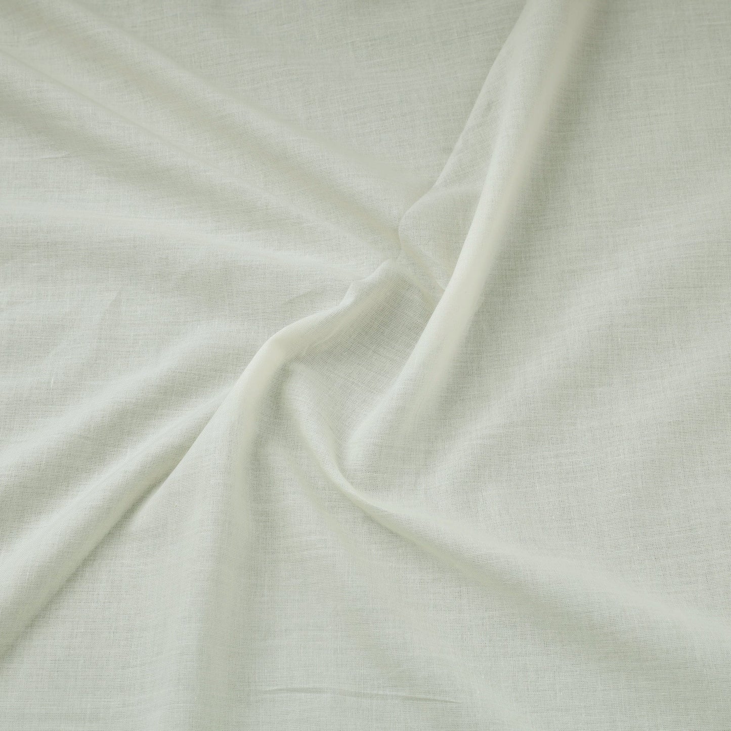 White Prewashed Cotton Plain Fabric