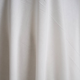 White - prewashed dyed cotton plain fabric 02 - handcrafted