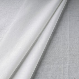 Buy White Prewashed Flex Cotton Plain Fabric