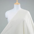 Buy White Prewashed Plain Cotton Fabric