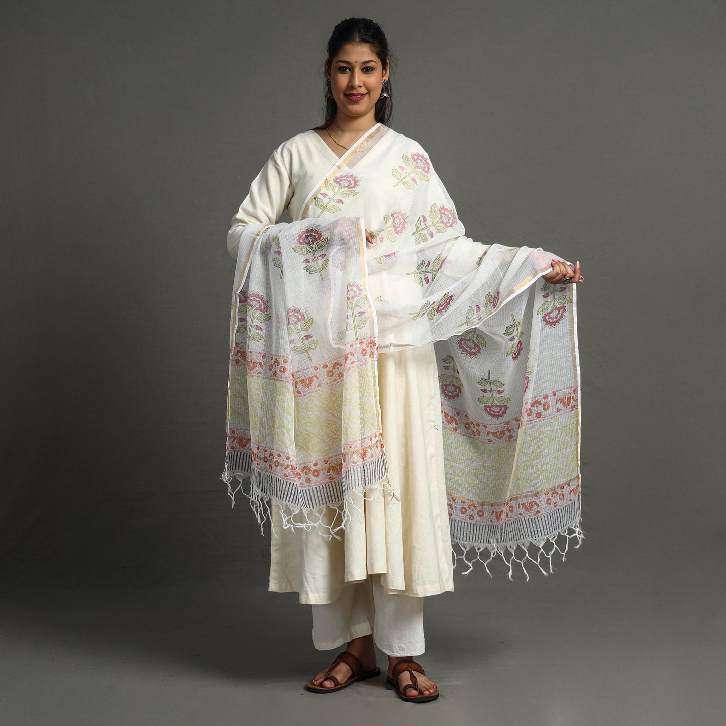 Sanganeri Dupatta 