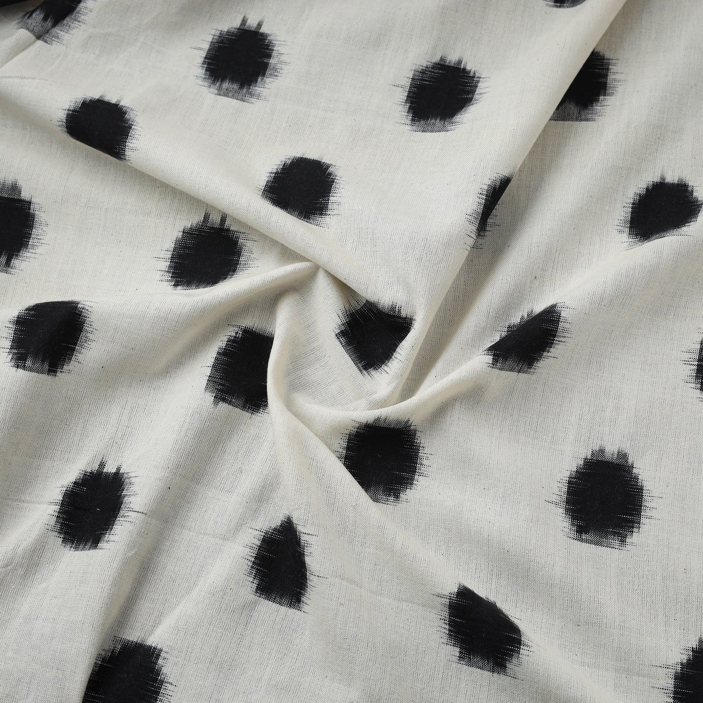 Pure cotton handloom pochampally double ikat fabric 05