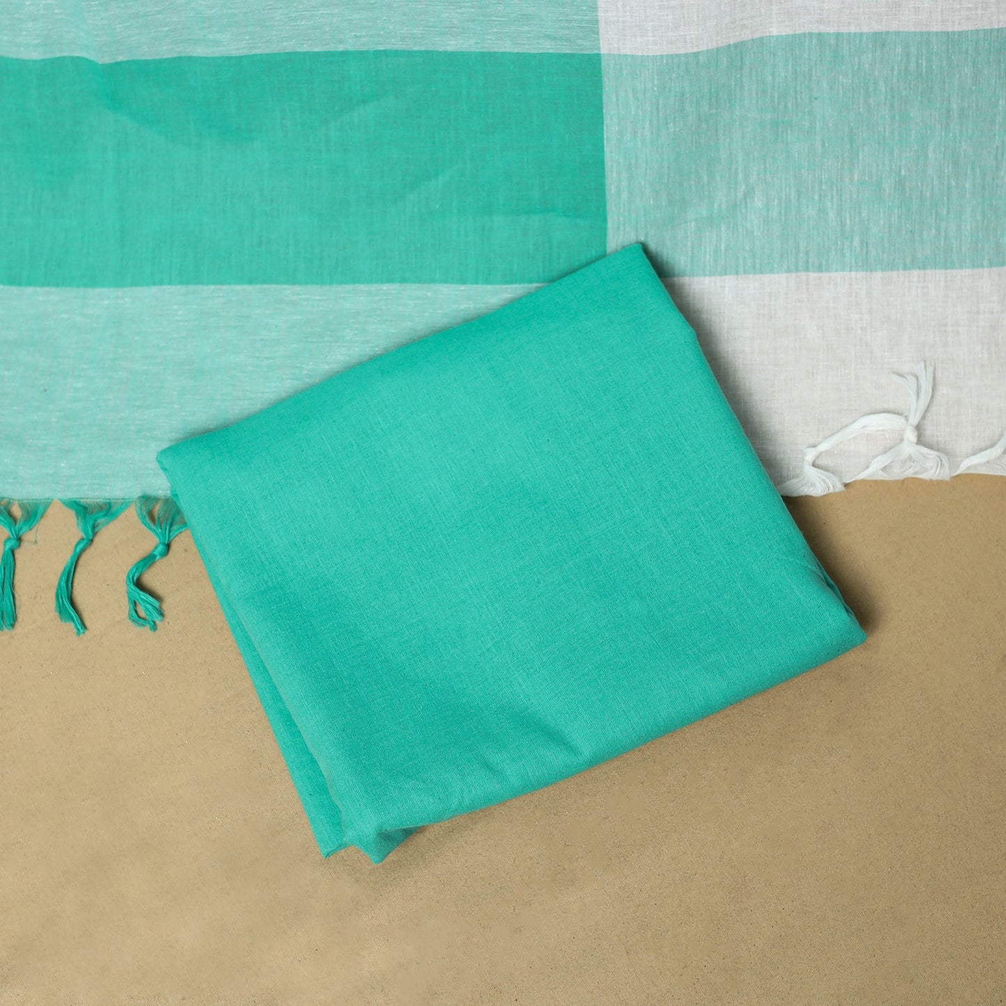 Pure cotton jacquard 3pc unstitched dress material 14