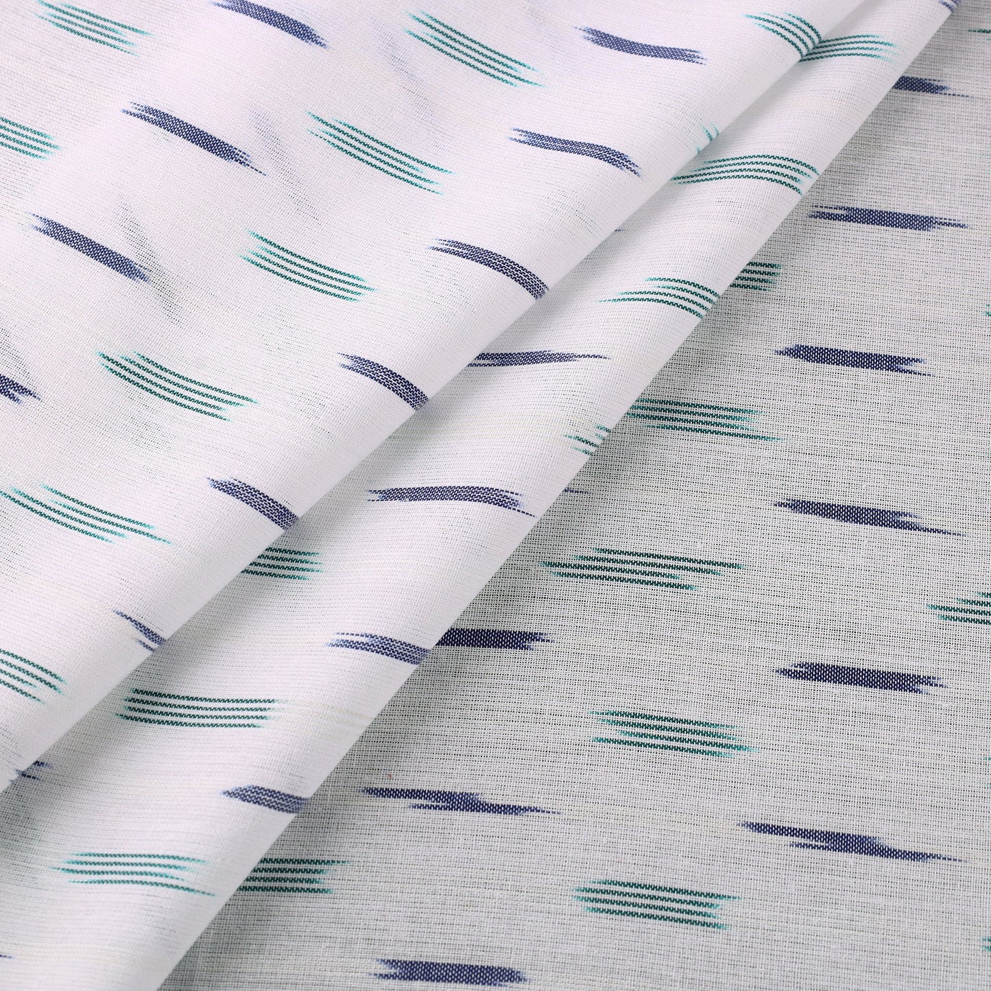  Pure Cotton Pochampally Ikat Fabric Online in India