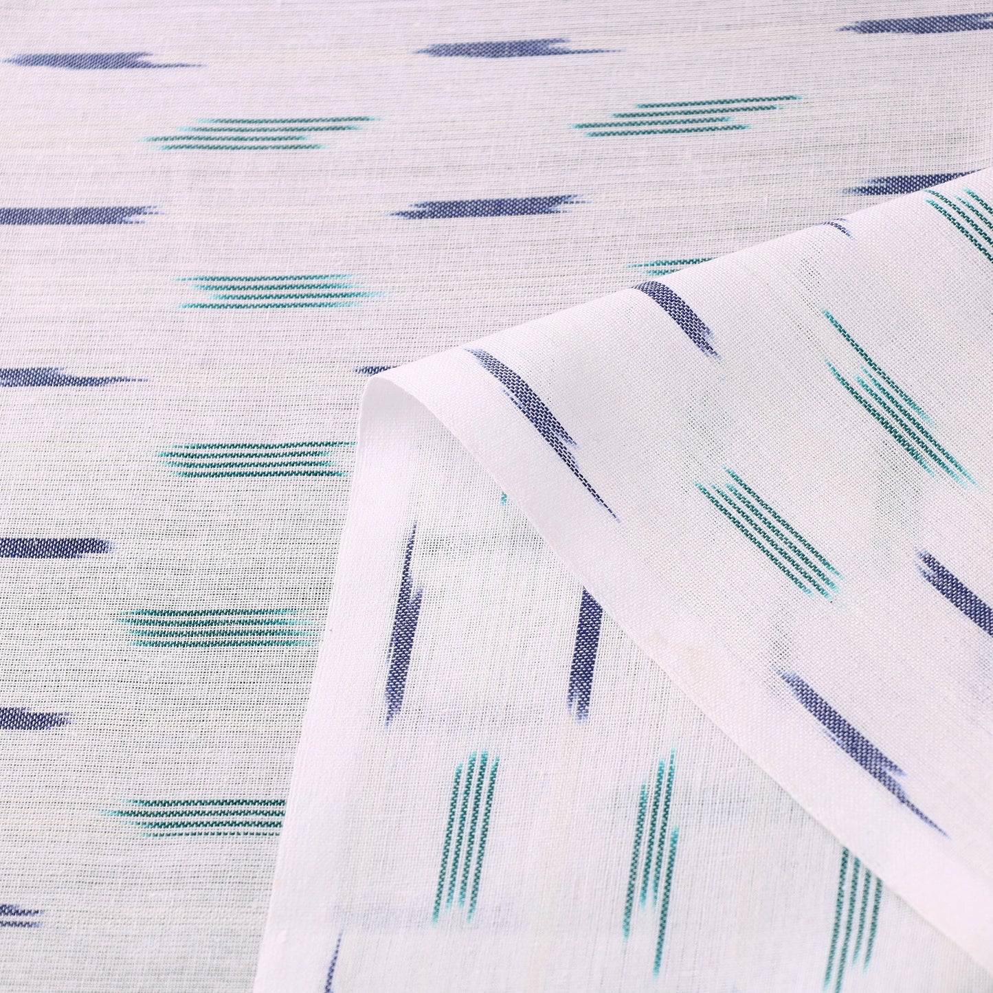  Pure Cotton Pochampally Ikat Fabric Online in India
