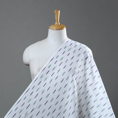  Pure Cotton Pochampally Ikat Fabric Online in India