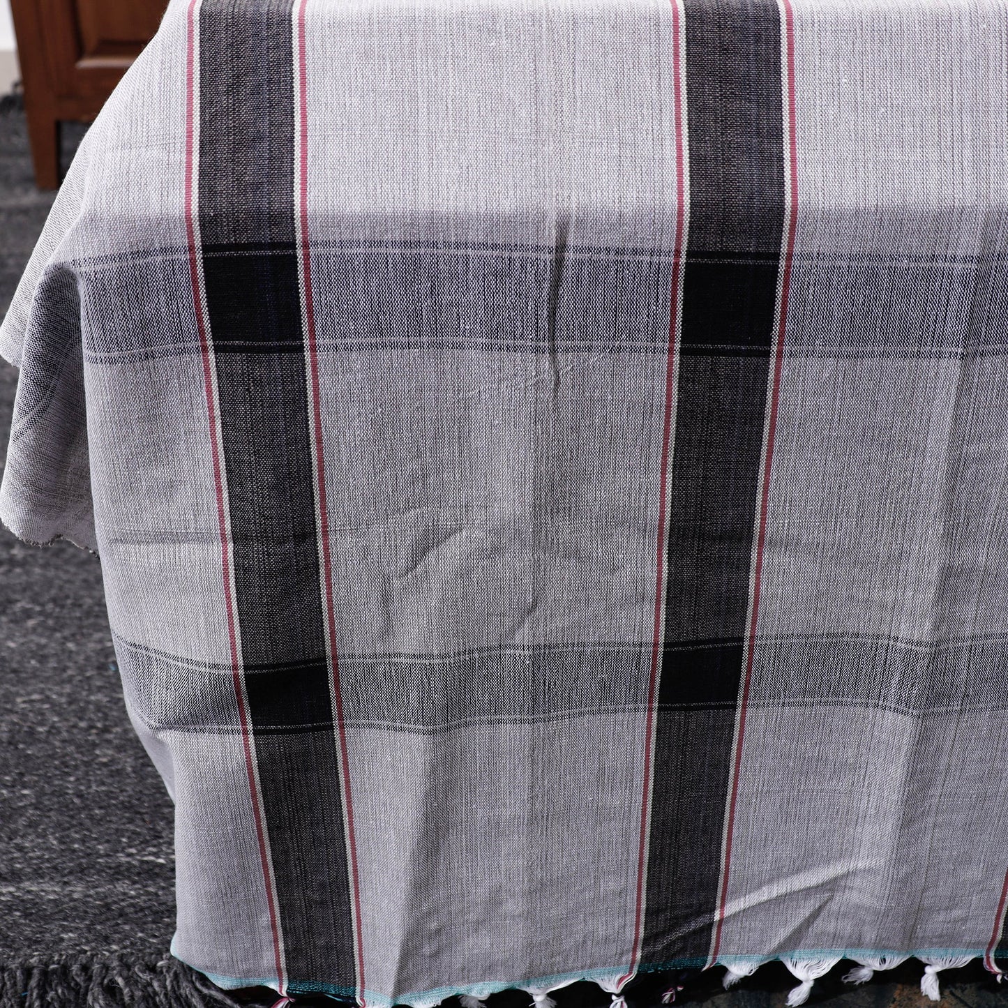 Buy Pure Handloom Cotton Double Bed Cover Online at iTokri.com