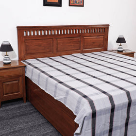 Buy Pure Handloom Cotton Double Bed Cover Online at iTokri.com
