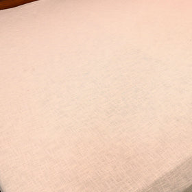 Off white - pure handloom cotton double bed cover