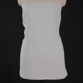 White - pure handloom thread buti mul cotton kurta material