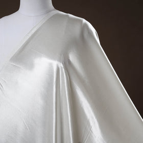 White - pure mashru silk plain fabric (width - 46 in) 19