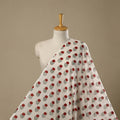 Pure mul cotton hand sanganeri fabric 07 - handcrafted