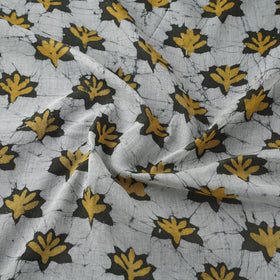 Pure mul cotton kutch hand block batik print fabric 13