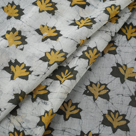 Pure mul cotton kutch hand block batik print fabric 13