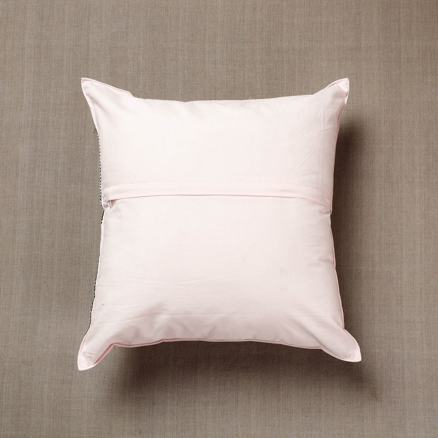 Buy Rose Block Print Cotton Sanganeri Cushion Cover