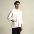Buy Running Stitch Pure Cotton Men Nehru Jacket 21 Online at iTokri.com