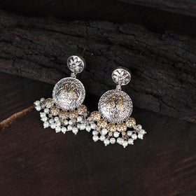 Saanjh Saaj Classic German Silver Necklace Set