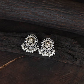 Saanjh Saaj Classic German Silver Necklace Set