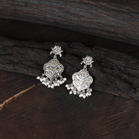 Saanjh Saaj Classic German Silver Necklace Set