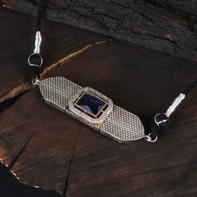 Saanjh Saaj Classic German Silver Necklace Set