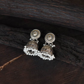 Saanjh Saaj Classic German Silver Necklace Set