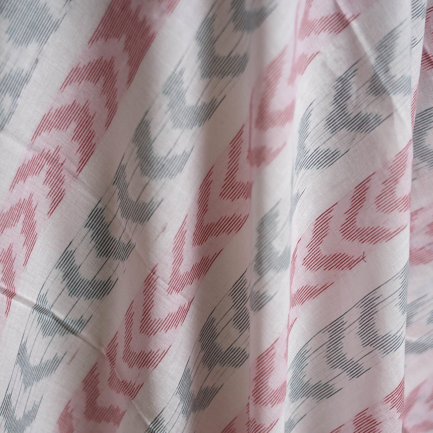 Sambalpuri ikat cotton fabric 03 - handcrafted