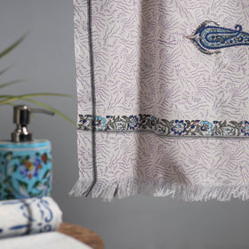 Sanganeri handloom towel 05 - handcrafted