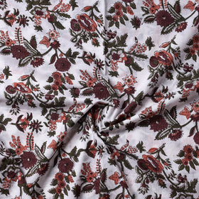  Sanganeri Block Printed Cotton Precut Fabric Online at iTokri.com