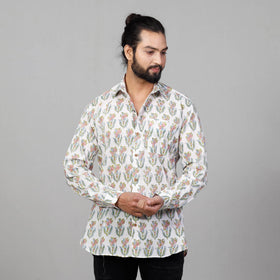 Block Printed Men Shirt