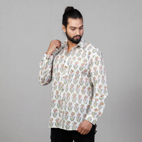 Block Printed Men Shirt