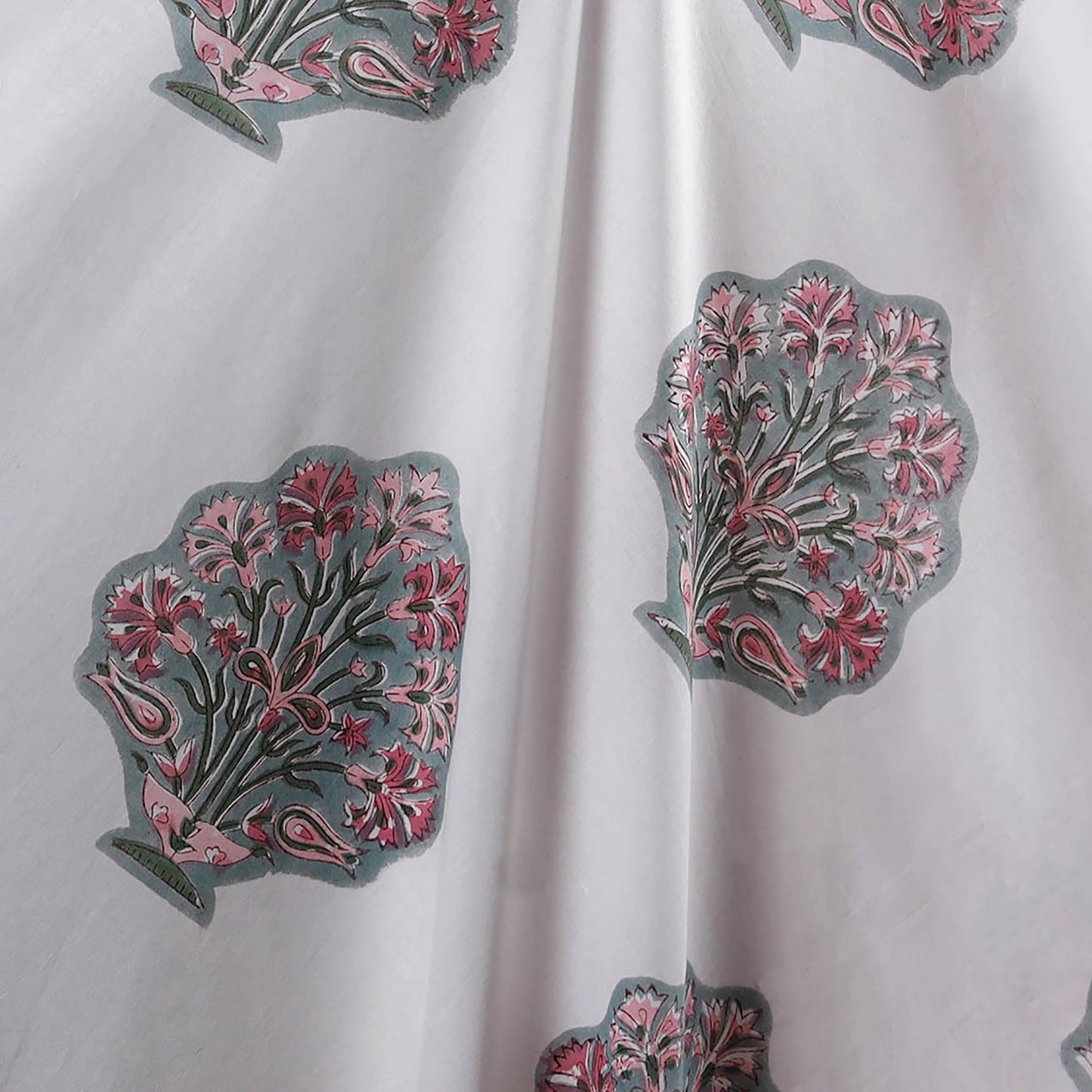 Sanganeri cotton fabric 20 - handcrafted