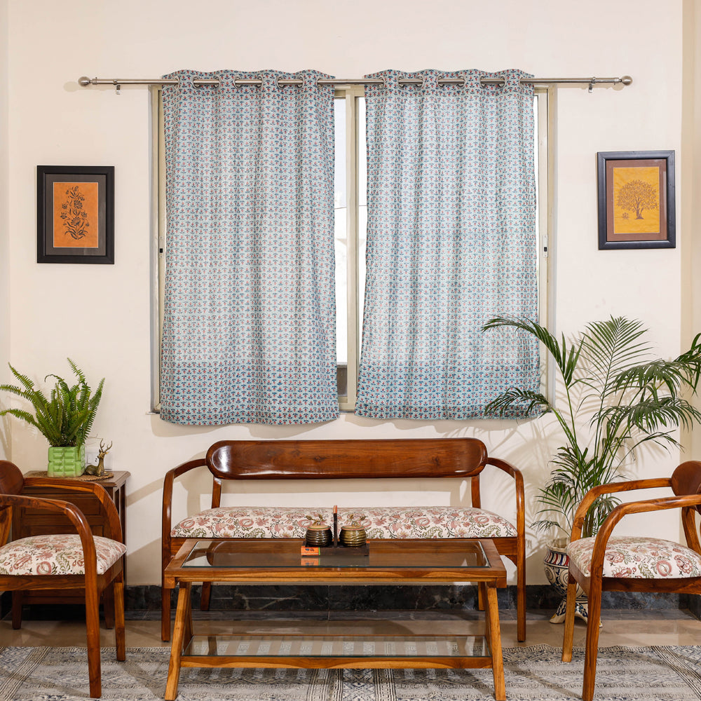 sanganeri window curtain
