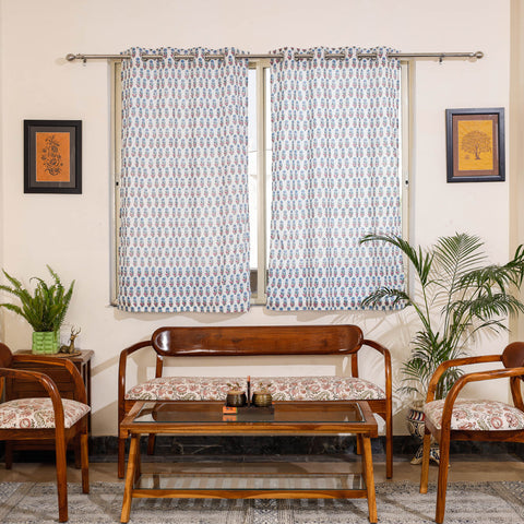 Sanganeri Window Curtain 
