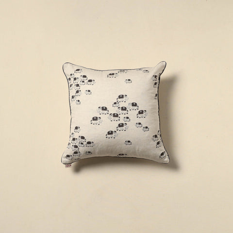 Sanganeri cushion cover 12 - handcrafted