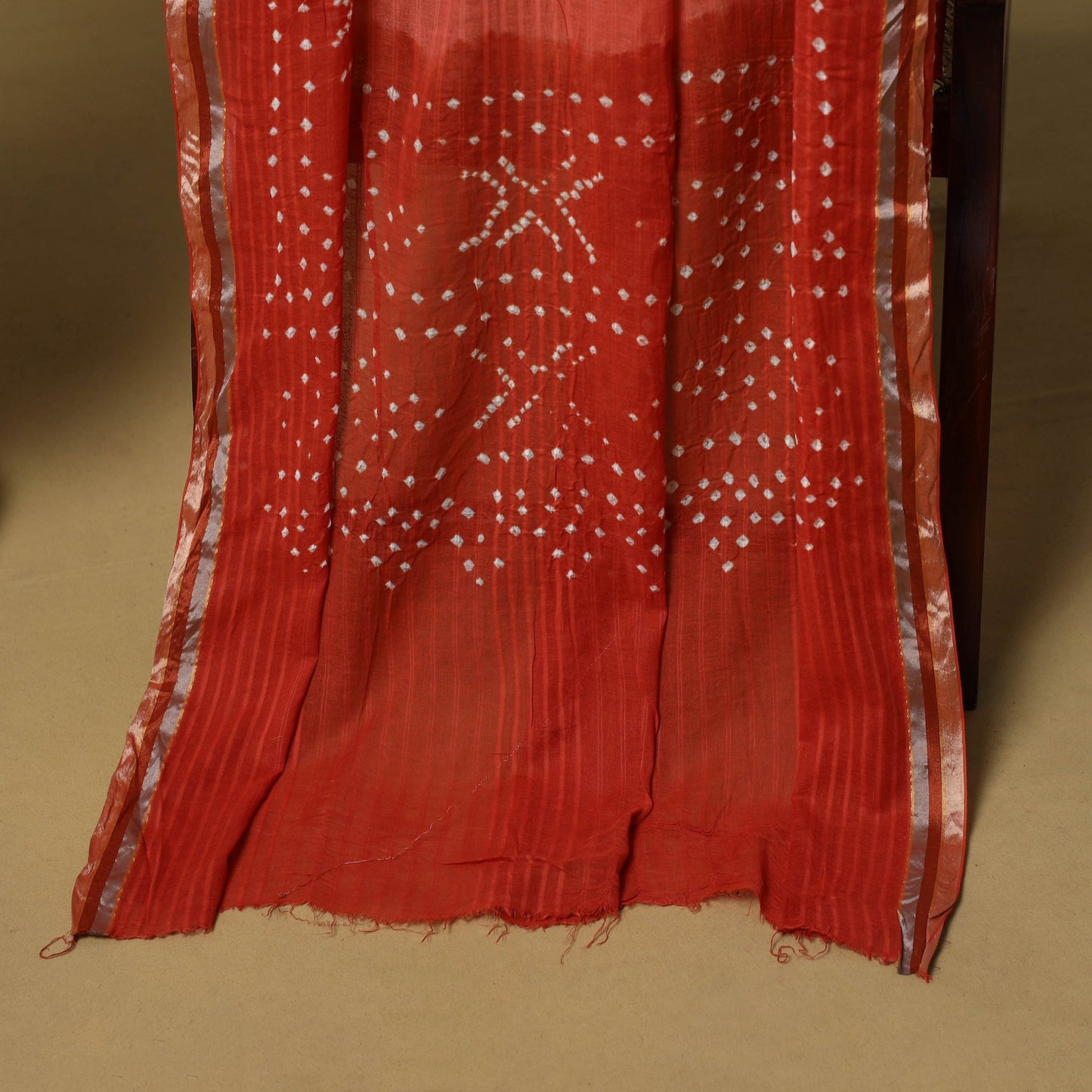 Sanganeri hand block print cotton 2pc unstitched dress