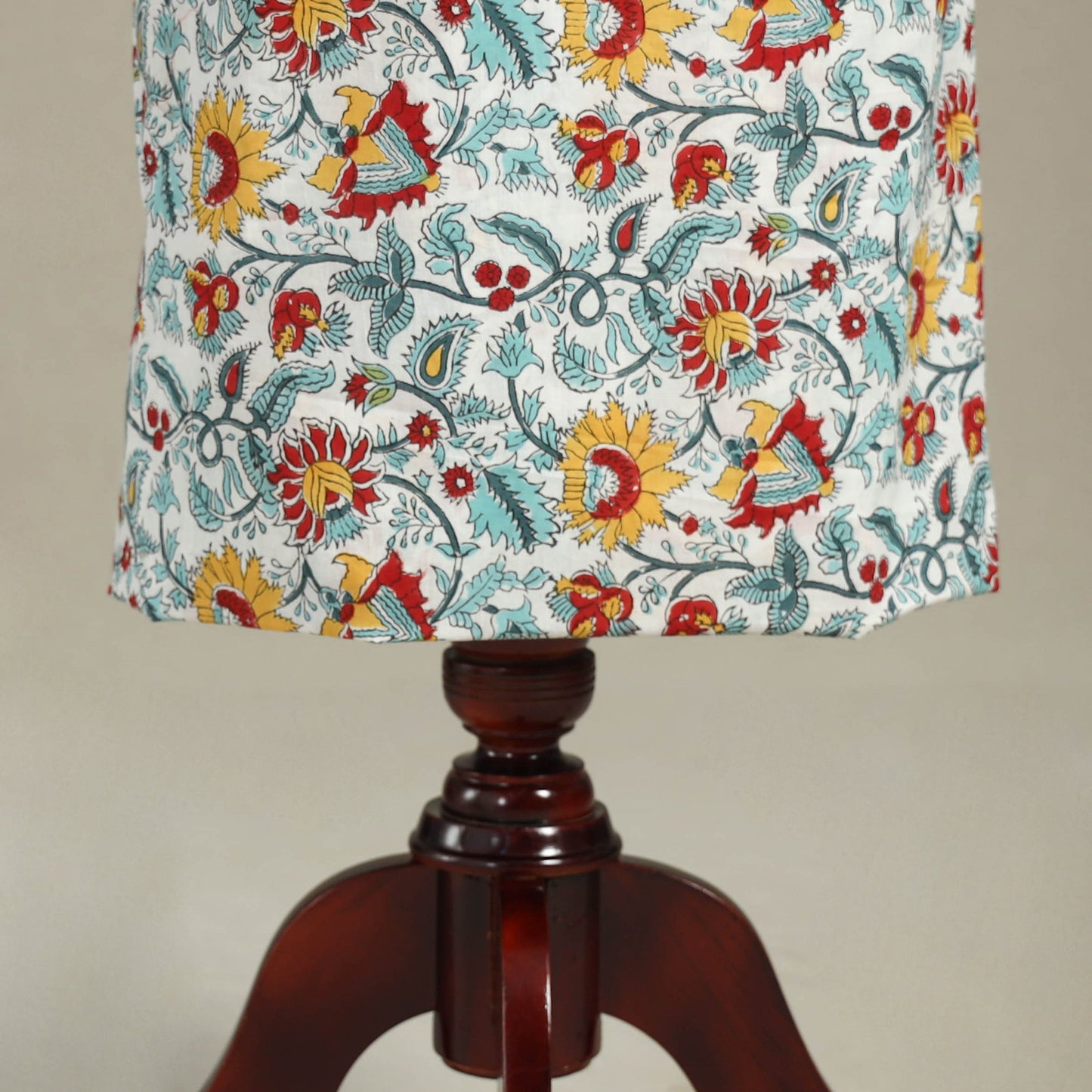 White - sanganeri patchwork cotton unstitched kurta