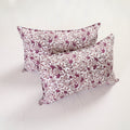 White - sanganeri pillow cover (set of 2) 25 - handcrafted