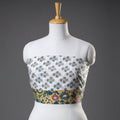 Buy Sanganeri Block Printed Cotton Blouse Piece Online at iTokri.com