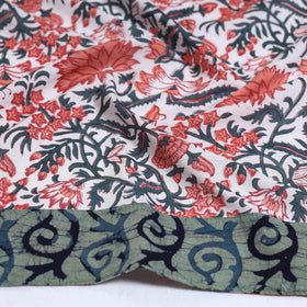 Buy Sanganeri Block Printed Cotton Blouse Piece 