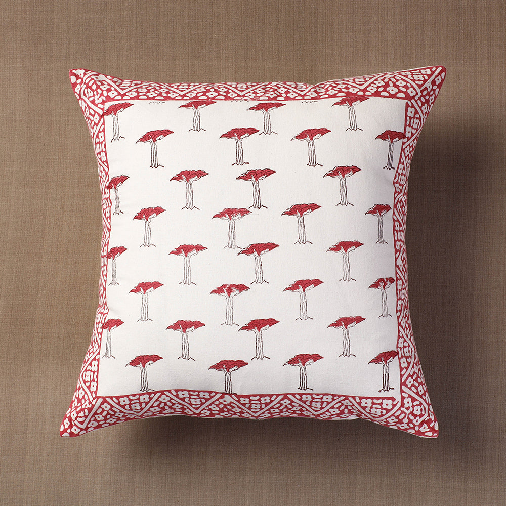 Block Printed Cushion Cover 